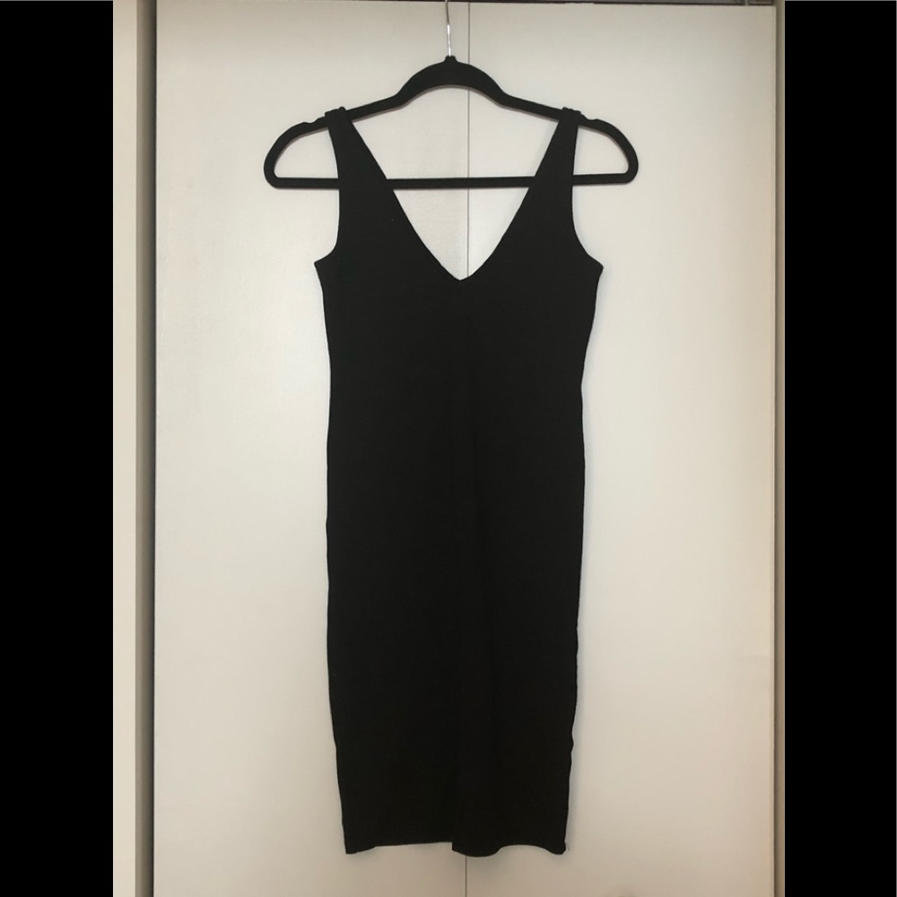 Forever 21 Midi V Neck Dress